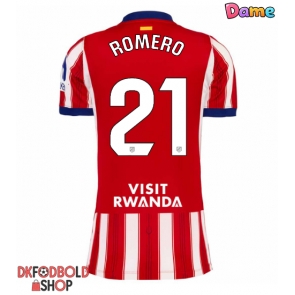 Atletico Madrid Cristian Romero #21 Hjemmebanetrøje Dame 2026-27 Kort ærmer Atletico Madrid Cristian Romero #21 Hjemmebanetrøje Dame 2026-27 Kort ærmer